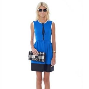 Kate Spade Blue Scuba Material Dress Size 2